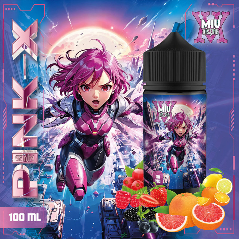 Pink X 100ml (0mg) - Miv Distrib by Made In Vape