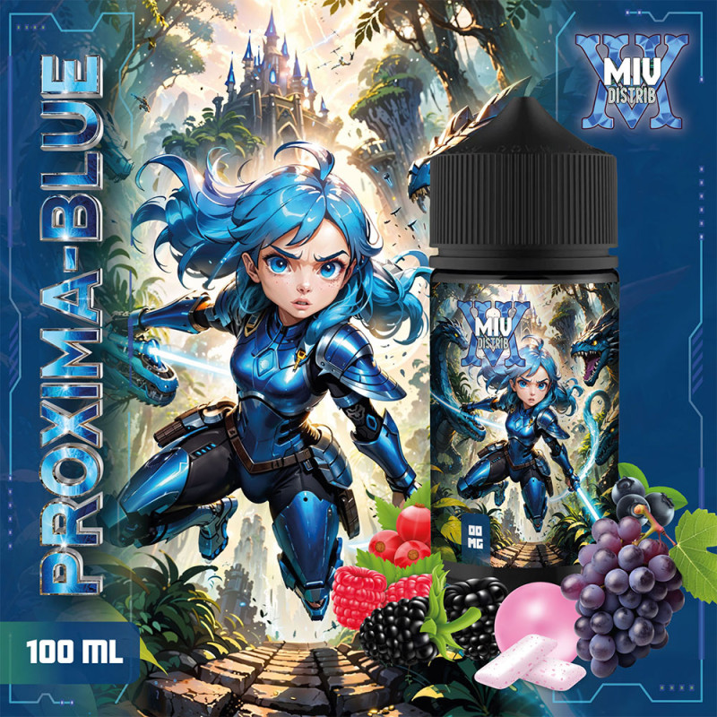 Proxima Blue 100ml (0mg) - Miv Distrib by Made In Vape