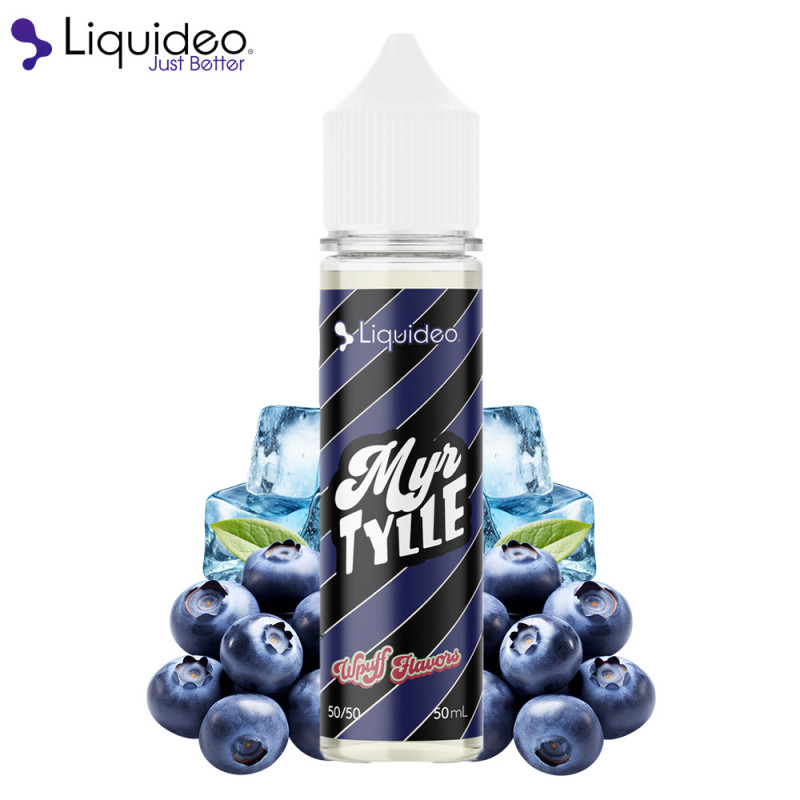 Myrtille Glacée 50ml (0mg) - Wpuff Flavors by Liquideo