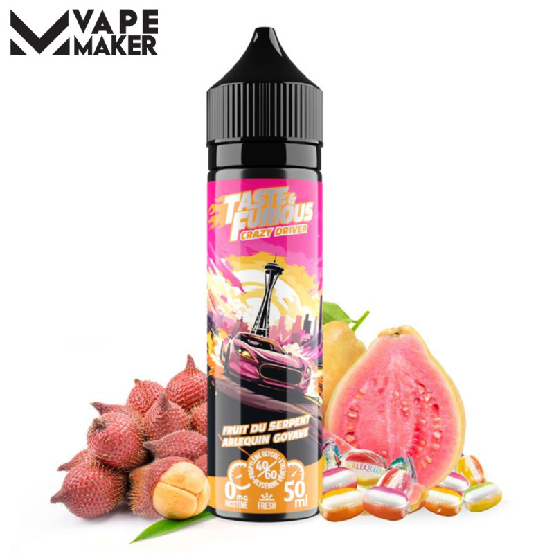 Crazy Driver 50ml (0mg) - Taste & Furious by Vape Maker