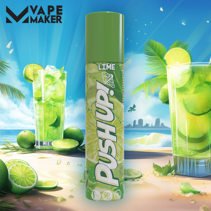 Lime 50ml (0mg) - Push Up by Vape Maker
