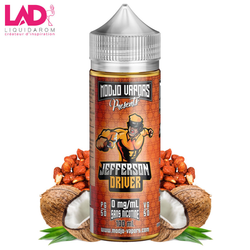 Jefferson Driver 100ml (0mg) - Modjo Vapors by Liquidarom