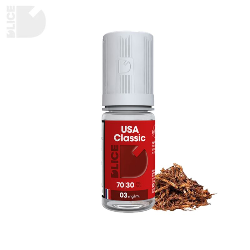 USA Classic 10ml (3mg) - Dlice
