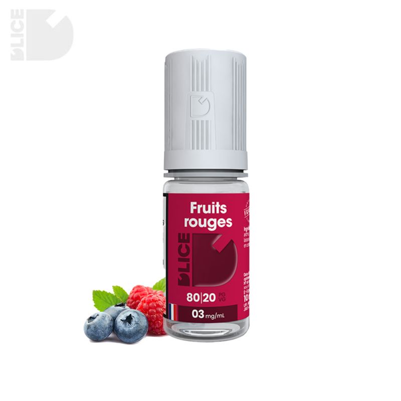 Fruits Rouges 10ml (3mg) - Dlice