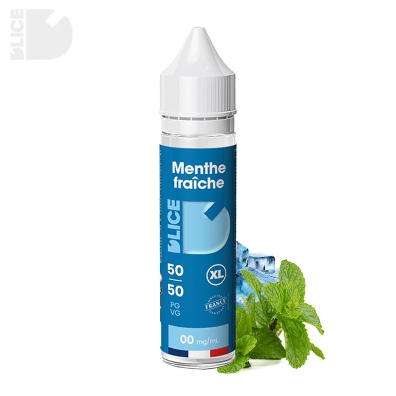 Menthe Fraiche 50ml (0mg) - Dlice XL