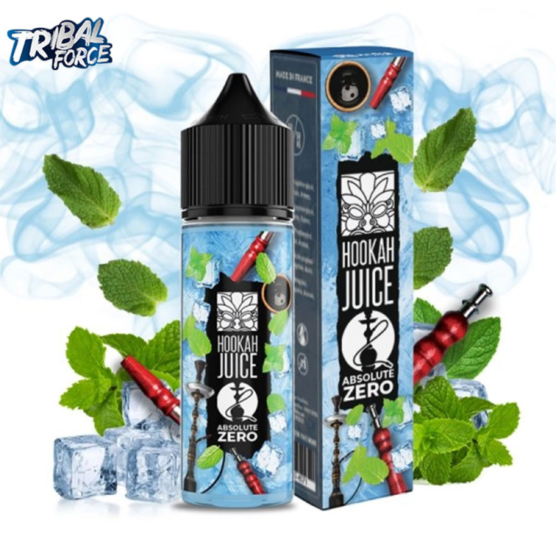 Absolute Zéro 50ml (0mg) - Hooka Juice by Tribal Force