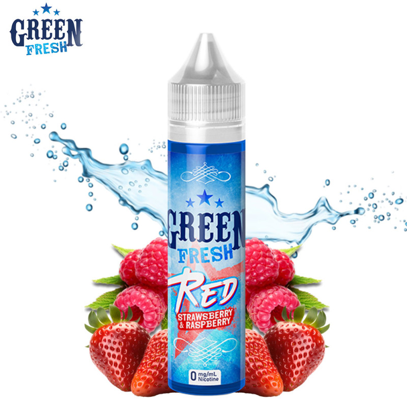 Red 50ml (0mg) - Green Fresh by ELIQUID France