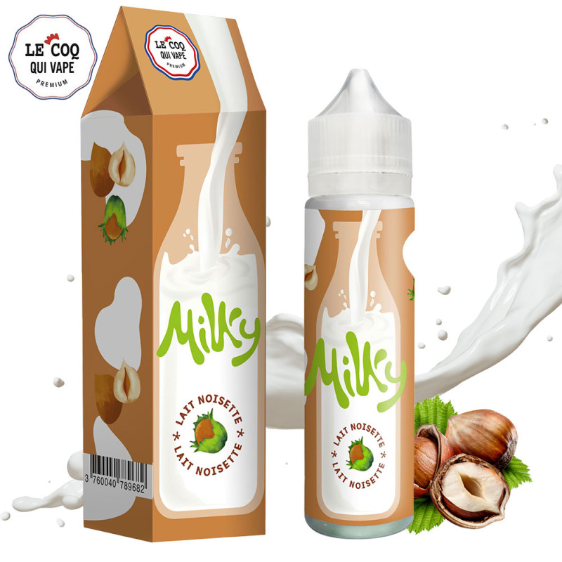 Milky Noisette 50ml (0mg) - Le Coq Qui Vape